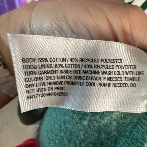 Goodfellow & Co - Hoodie with 'Kindness Forever' Print - Green - XXL - - Picture 4 of 7